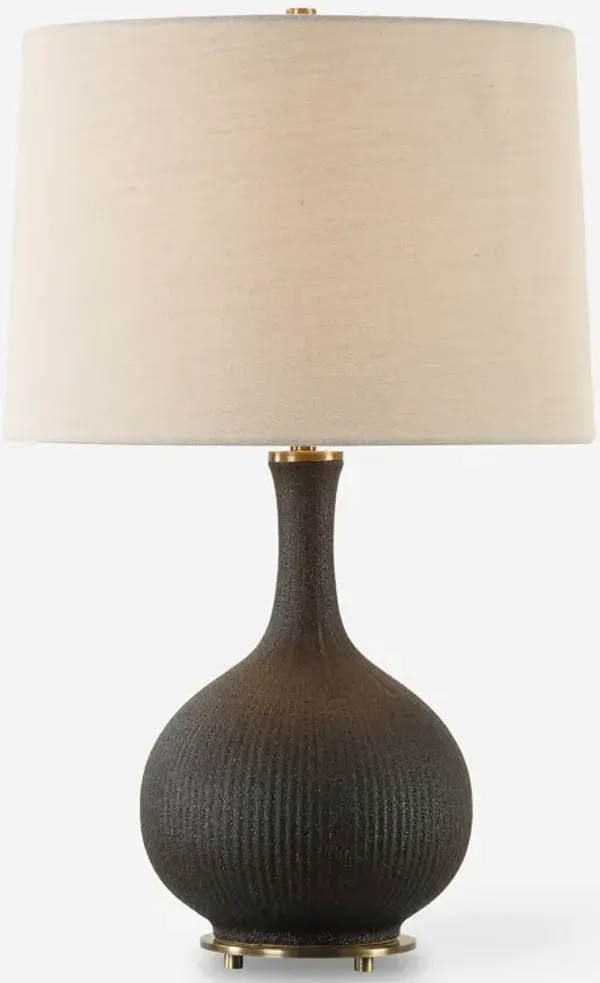 Rimini Black Glaze Table Lamp