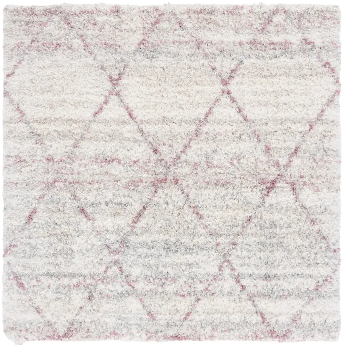 FONTANA SHAG Square Power Loomed 6'-7" X 6'-7" Square Rug