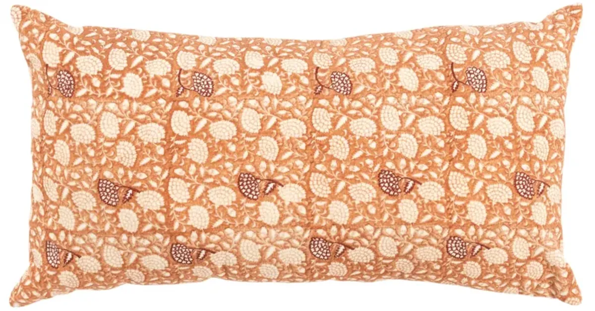 Botanical Terra Cotta Pillow