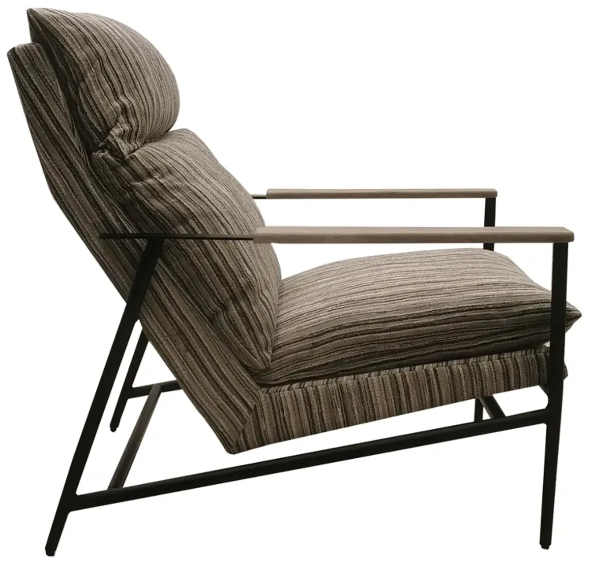 Ch Stripe/multi Monte Accent Chair