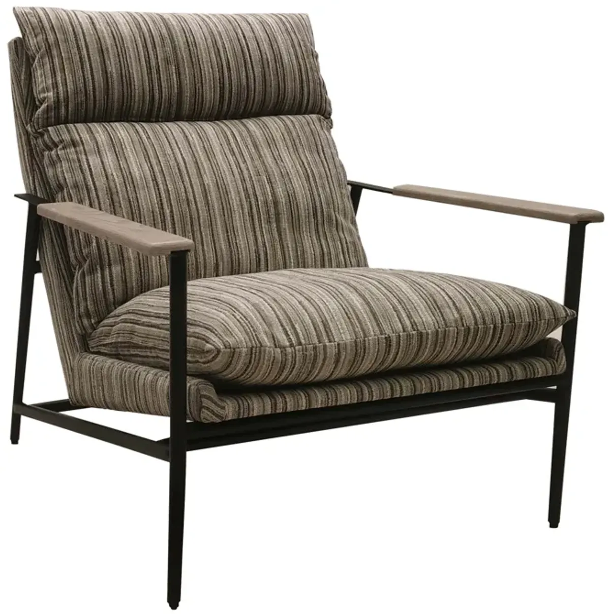 CH Stripe/Multi Monte Accent Chair