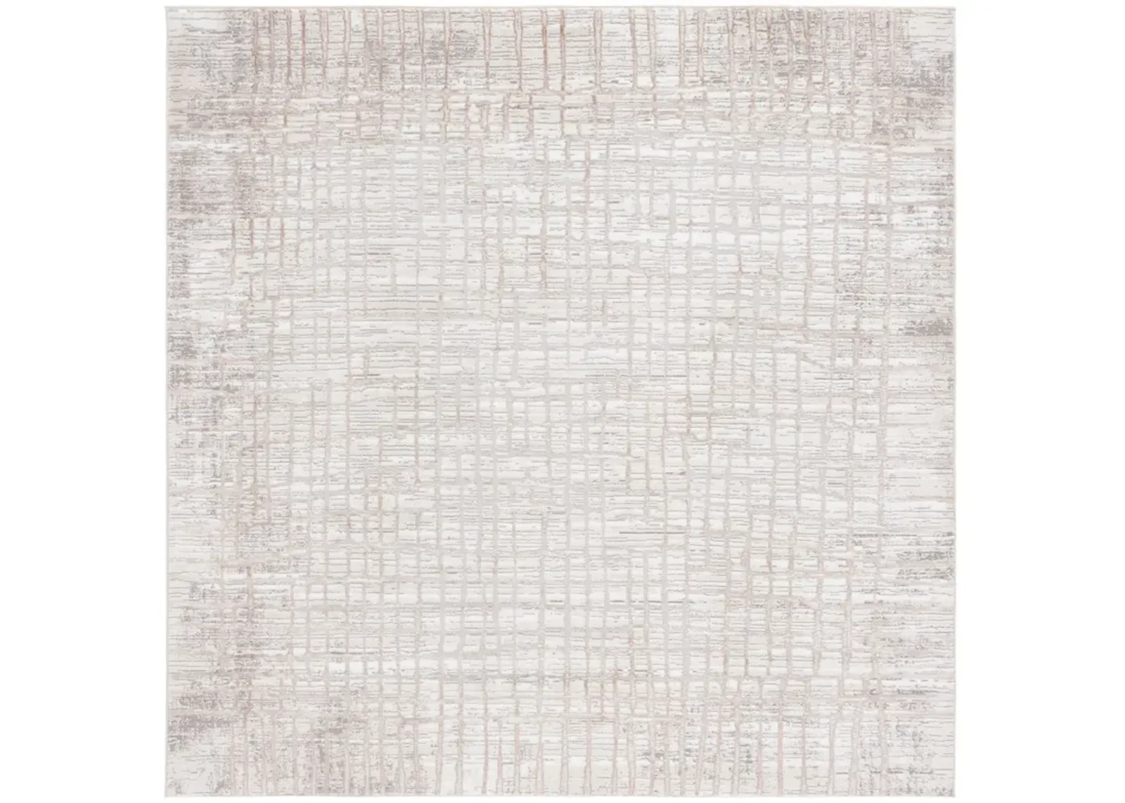 PARKER 134 TAUPE  6'-7' x 6'-7' Square Square Rug