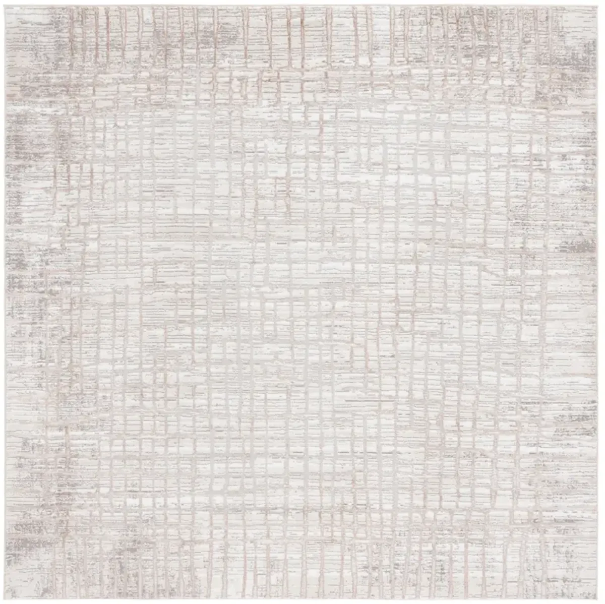 PARKER 134 TAUPE  6'-7' x 6'-7' Square Square Rug