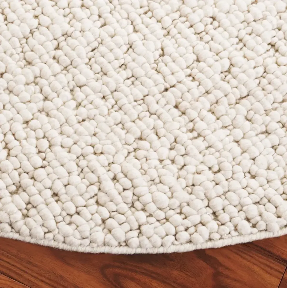 NATURA 621 IVORY 6' x 6' Round Round Rug