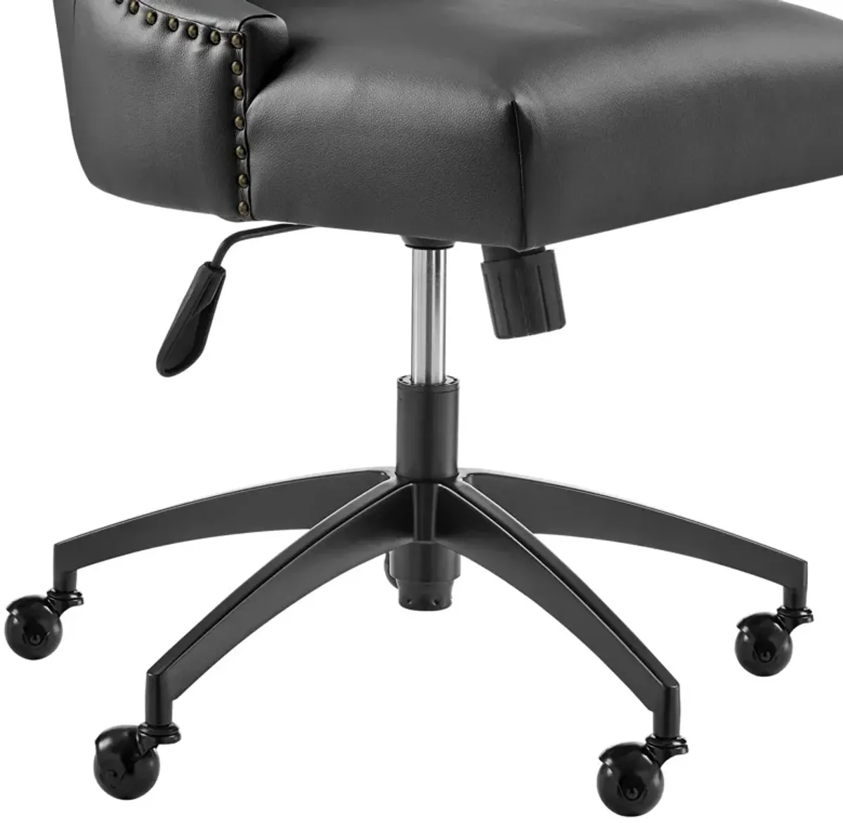 Empower Channel Tufted Vegan Leather Office Chair