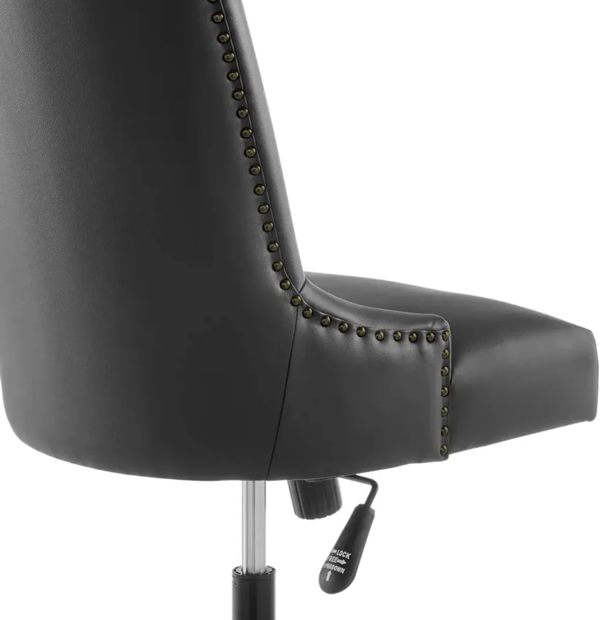 Empower Channel Tufted Vegan Leather Office Chair