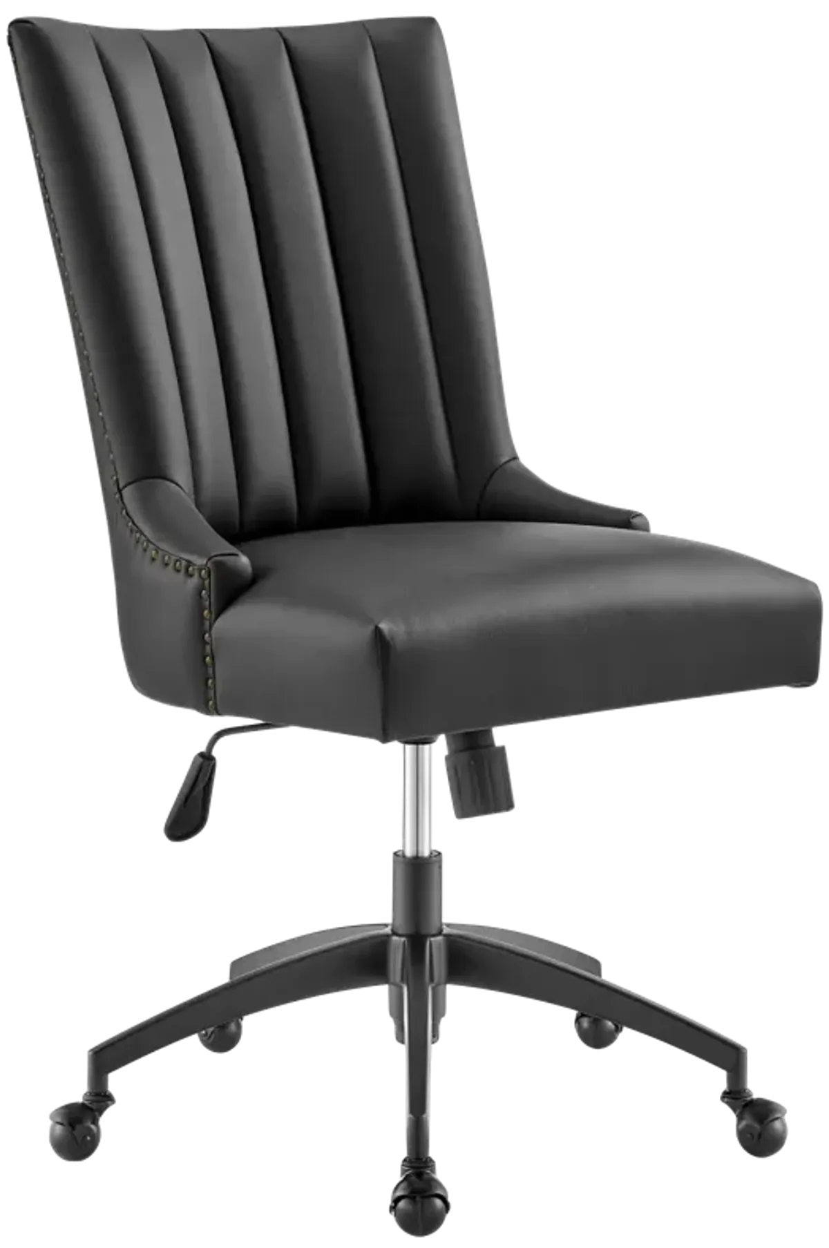 Empower Channel Tufted Vegan Leather Office Chair