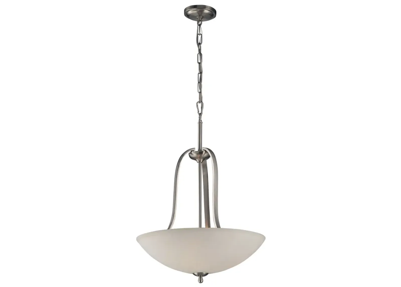 Mayfield 19" Wide 3-Light Pendant - Brushed Nickel