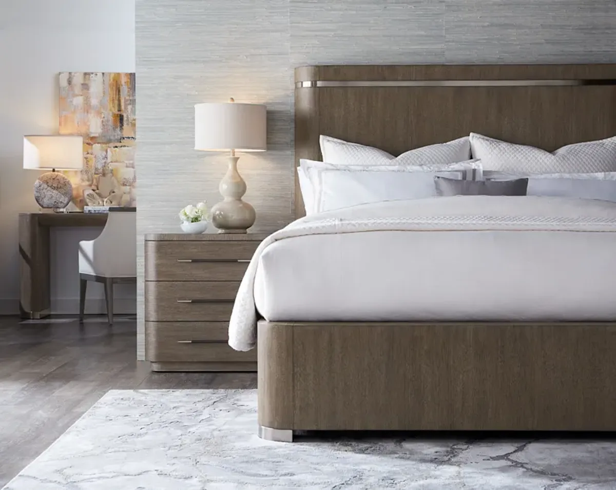 Modern Mood Cal King Panel Bed