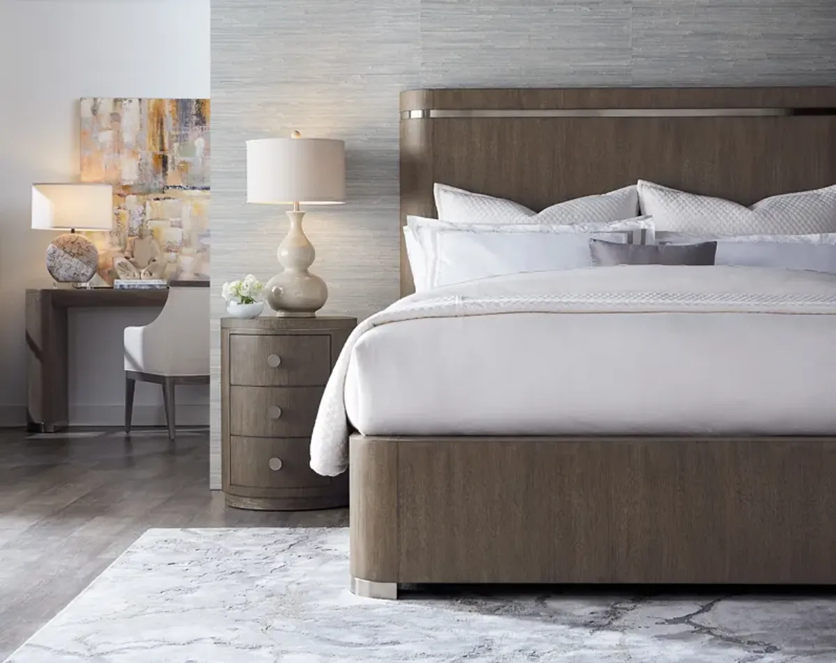 Modern Mood Cal King Panel Bed