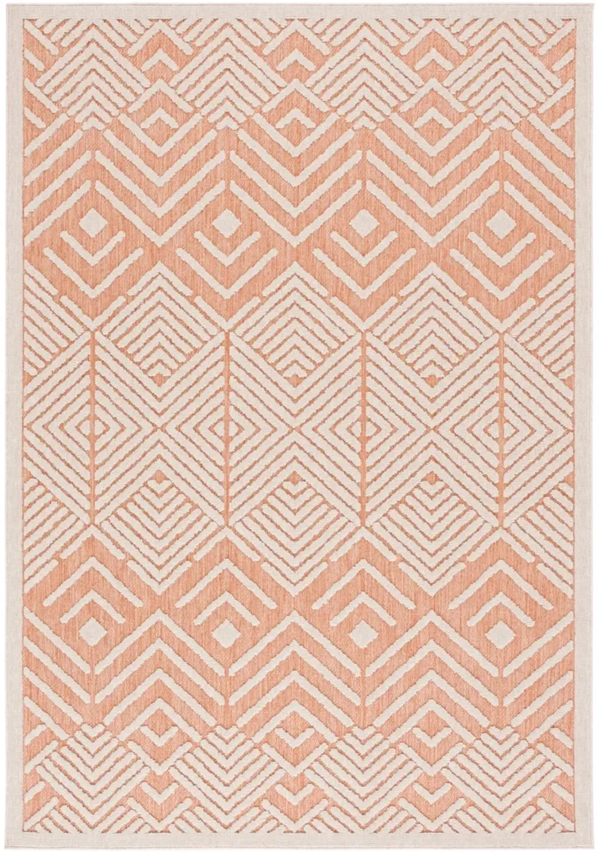 MILOS 104 RUST  9' x 12' Large Rectangle Rug