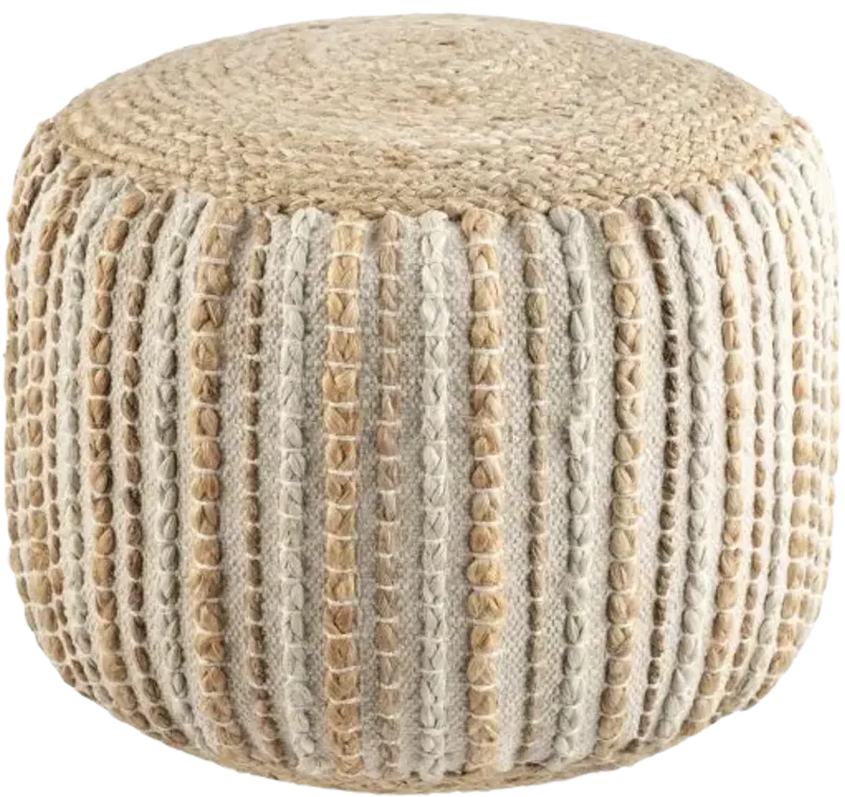 Genova GVPF-001 14"H x 18"W x 18"D Pouf