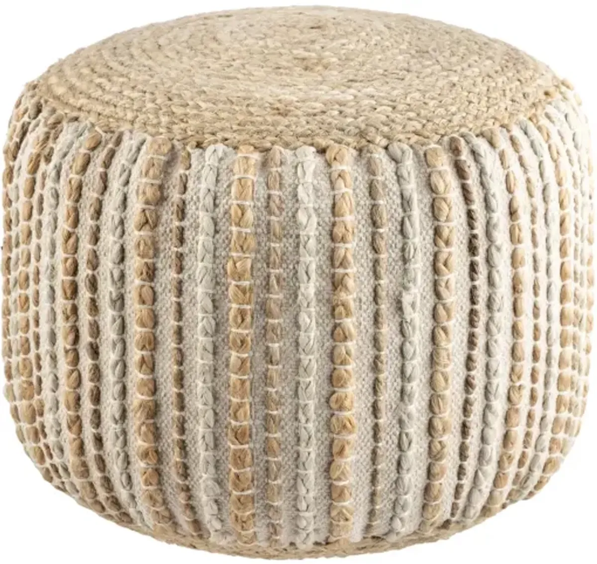 Genova GVPF-001 14"H x 18"W x 18"D Pouf