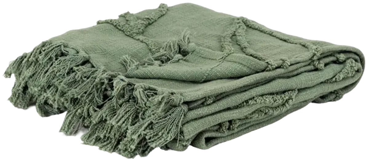 Botanical Green Throw