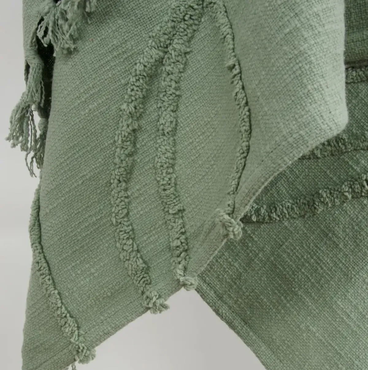 Botanical Green Throw