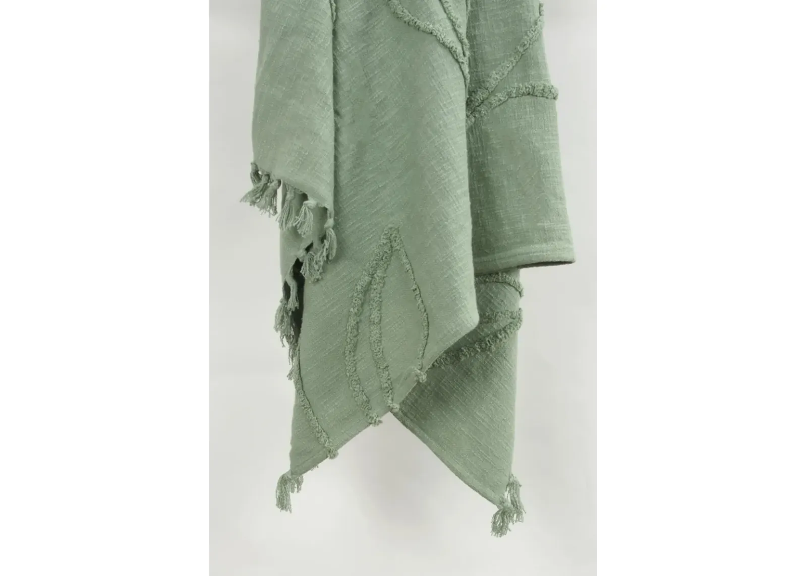 Botanical Green Throw