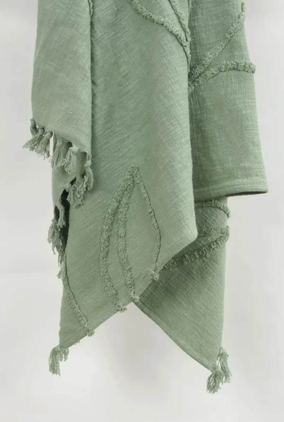 Botanical Green Throw