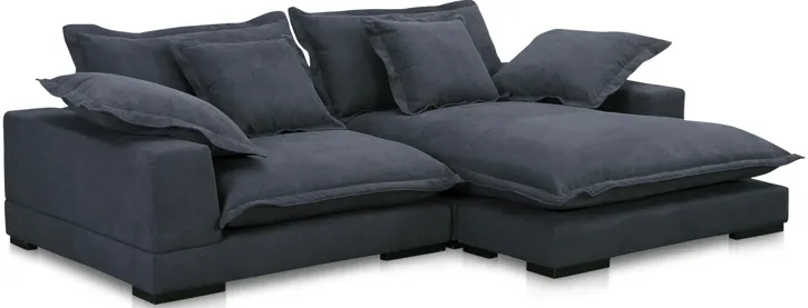 Daydream Sectional Slate Blue