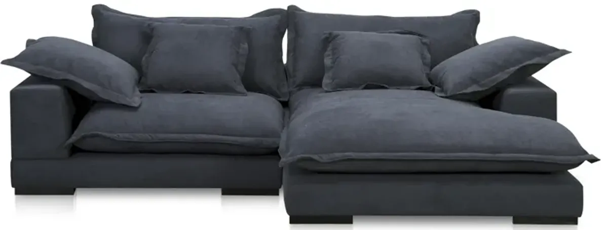 Daydream Sectional Slate Blue