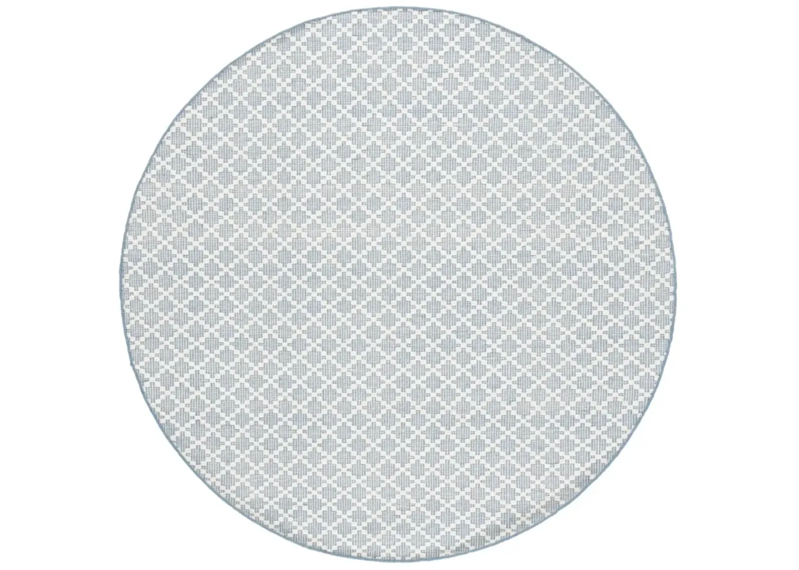 VERMONT 908 BLUE  6' x 6' Round Round Rug