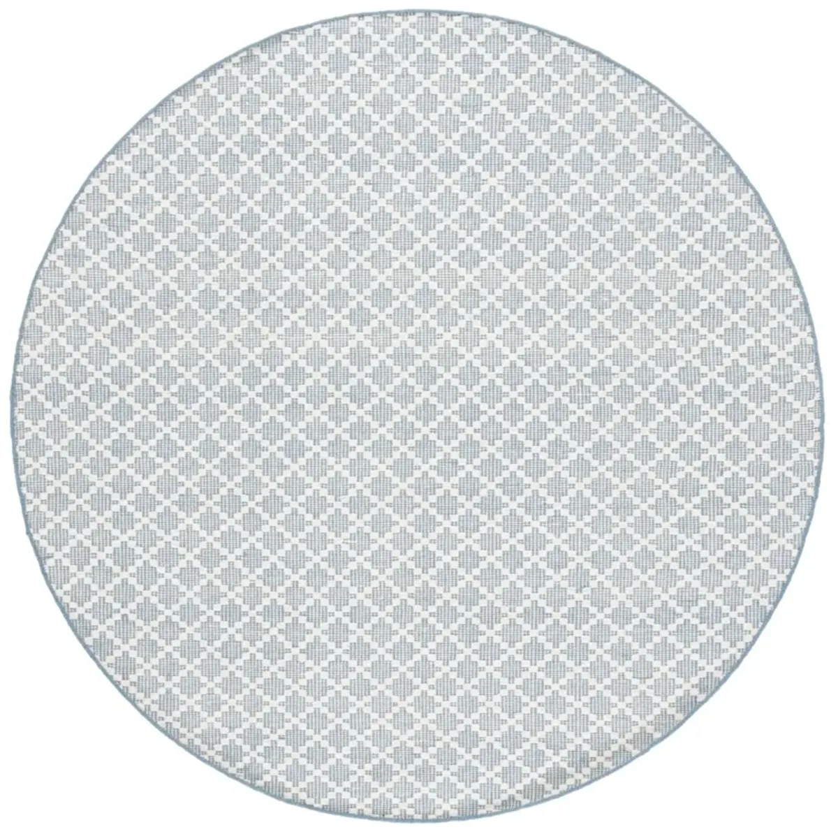 VERMONT 908 BLUE  6' x 6' Round Round Rug