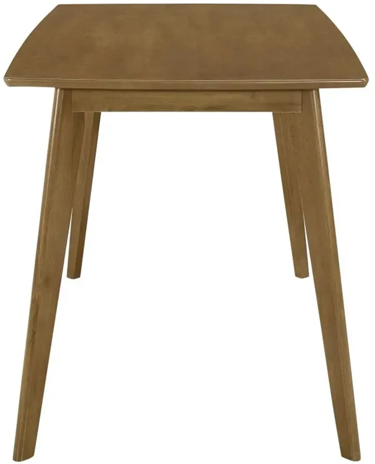 Kersey Dining Table with Angled Legs Chestnut