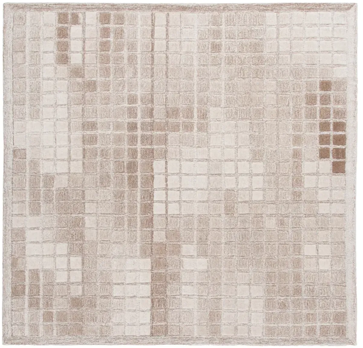 EBONY Hand Tufted 6' x 6' Square area rug