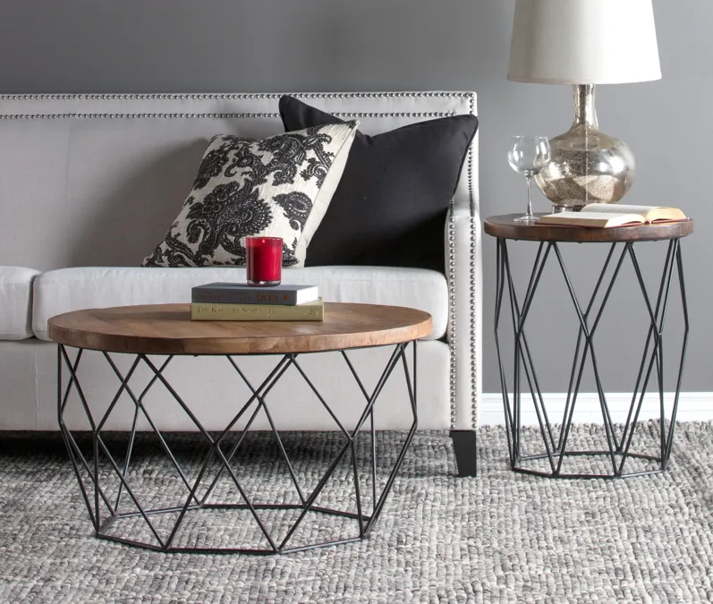 Chester Round Coffee Table by Kosas Home