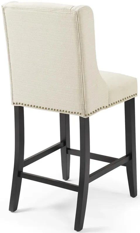 Baron Upholstered Fabric Counter Stool