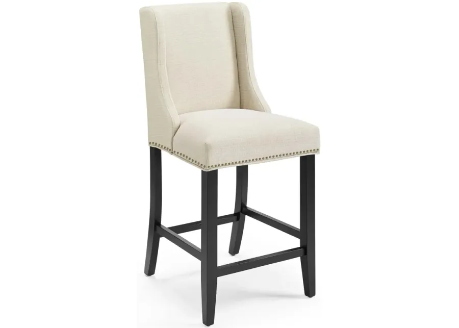 Baron Upholstered Fabric Counter Stool