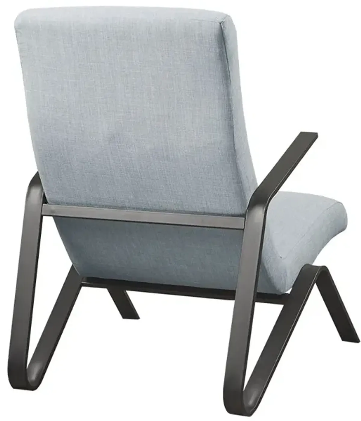 Martha Stewart Manhattan Light Blue Accent Chair