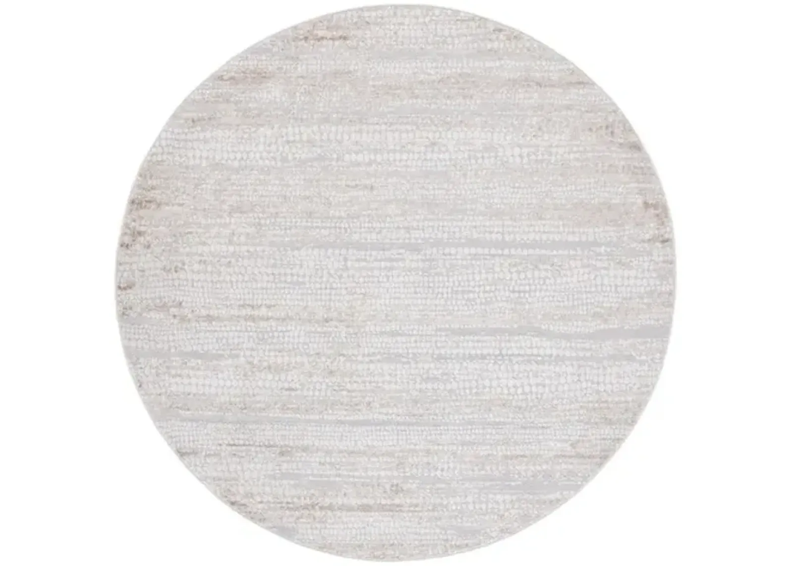 HANNA 108 Grey  6'-7' X 6'-7' Round Round Rug