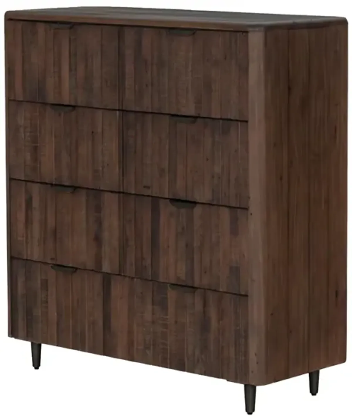 Lineo 7 Drawer Chest - Burnt Oak