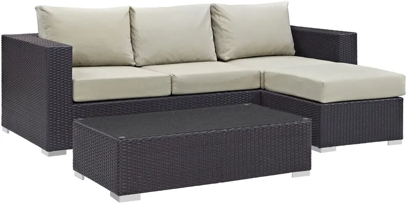 Convene 3-Piece Outdoor  Sofa Set