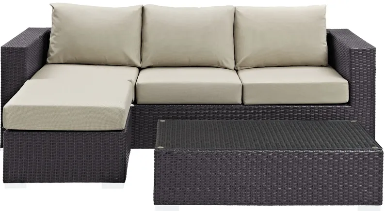 Convene 3-Piece Outdoor  Sofa Set