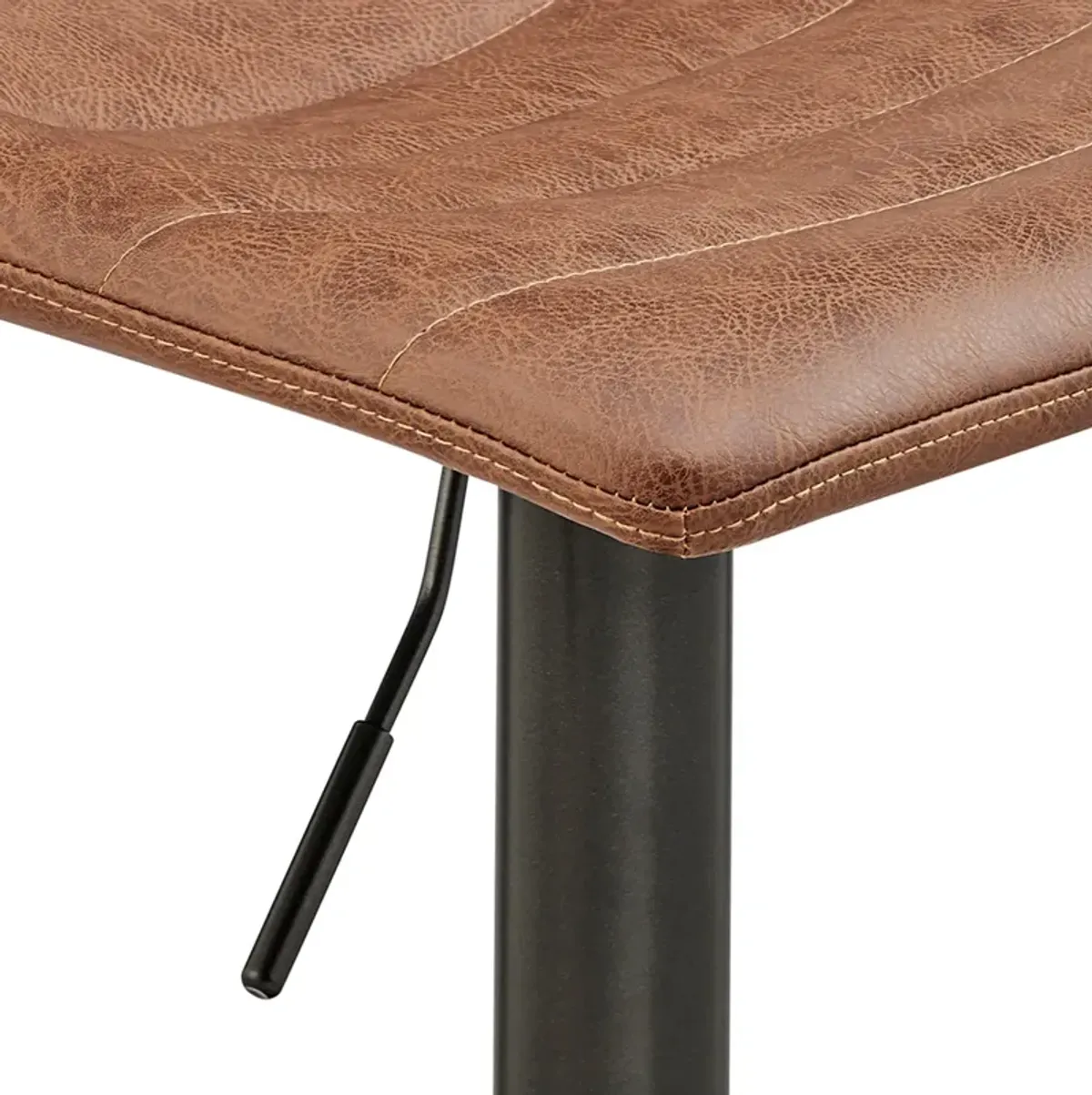 Koa KD PU Gaslift Swivel Bar Stool