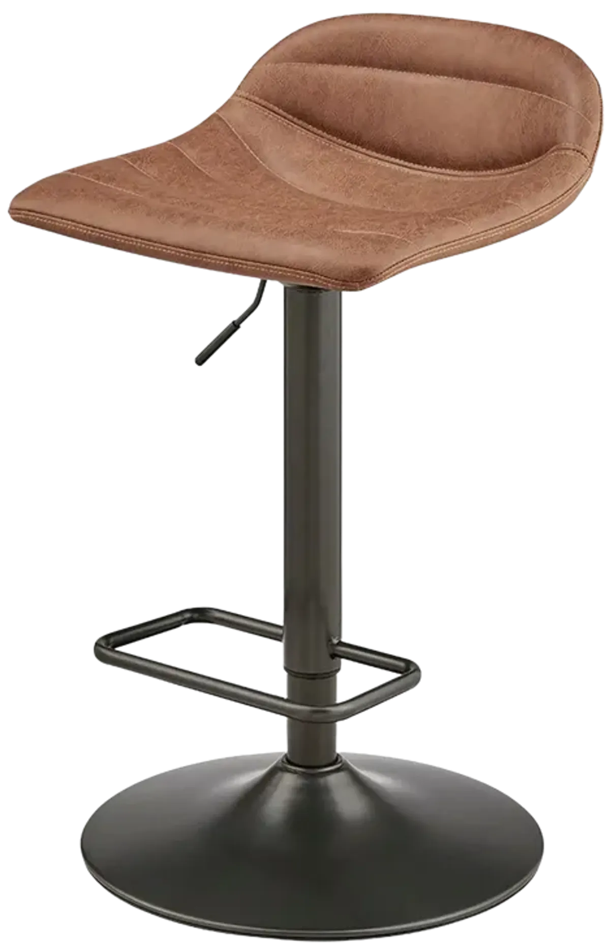 Koa KD PU Gaslift Swivel Bar Stool