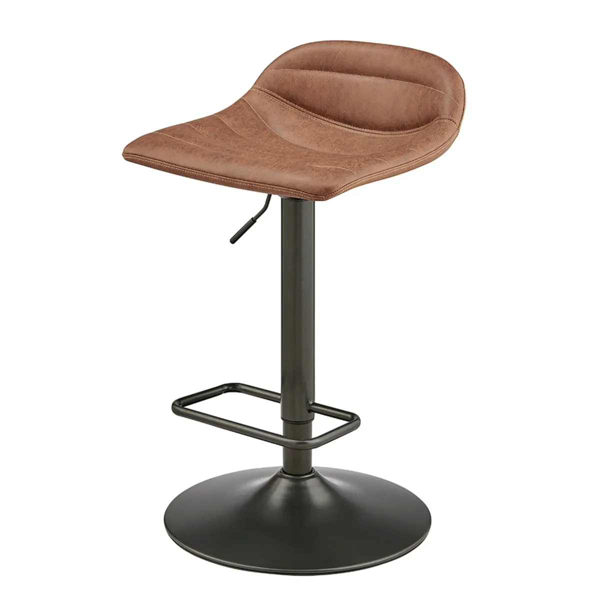 Koa KD PU Gaslift Swivel Bar Stool