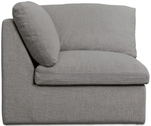 Miles Outdoor Corner Speckled Light Grey