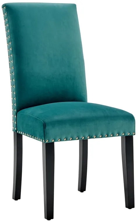 Parcel Performance Velvet Dining Side Chairs - Set of 2