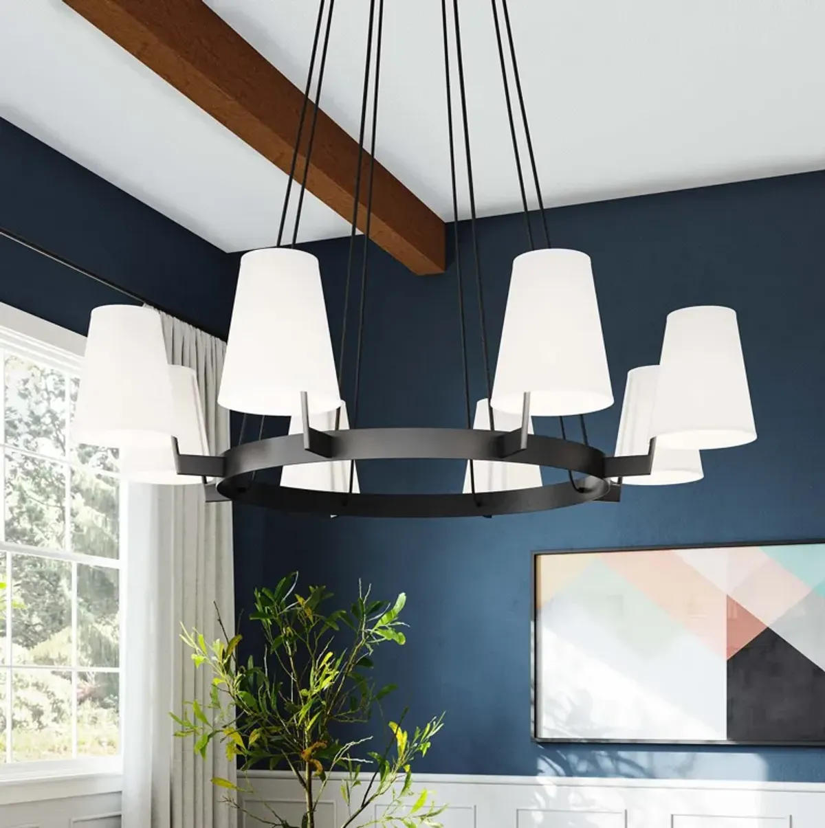 Surround 8-Light Chandelier