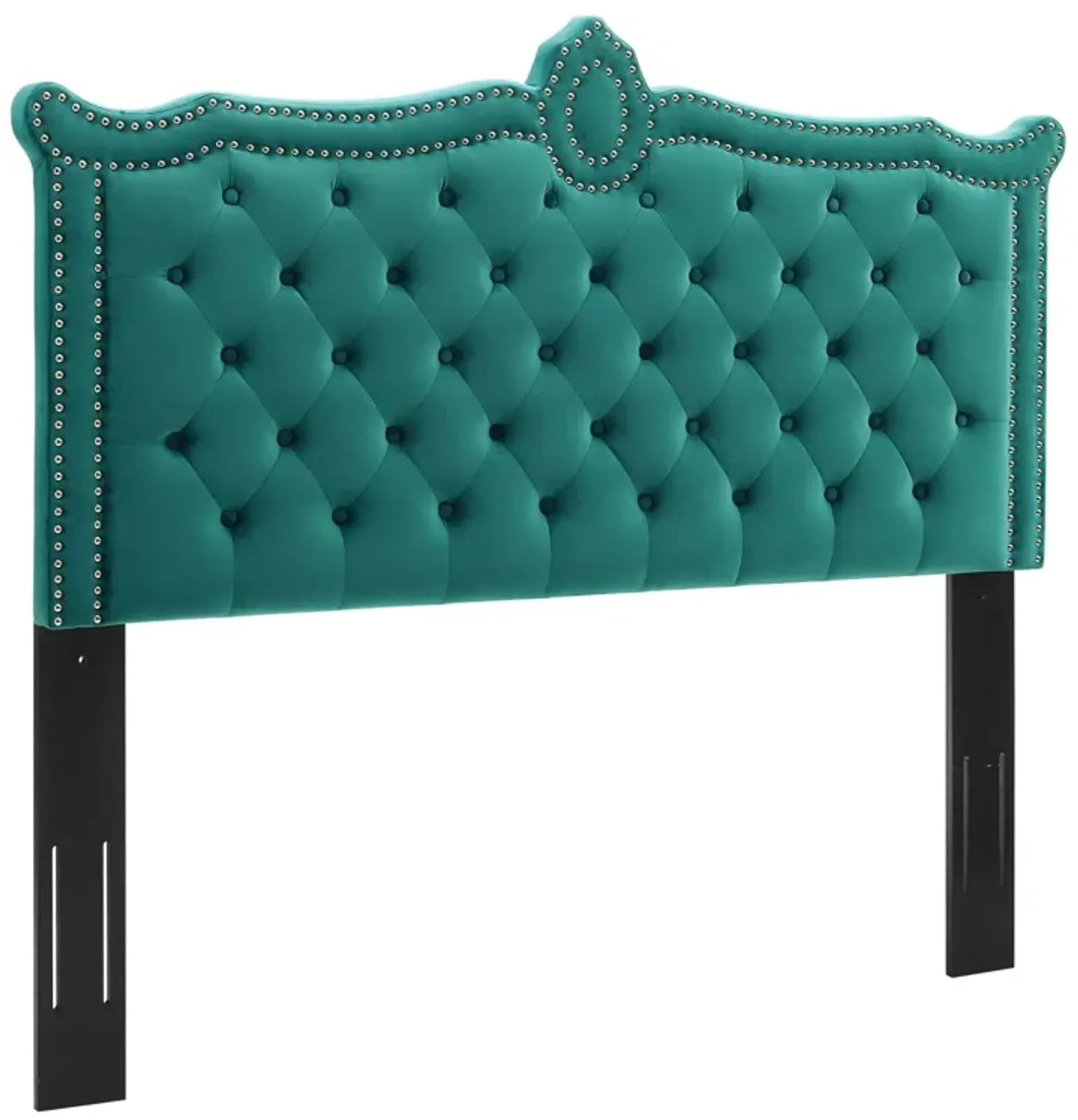 Louisa Tufted Performance Velvet Twin Headboard