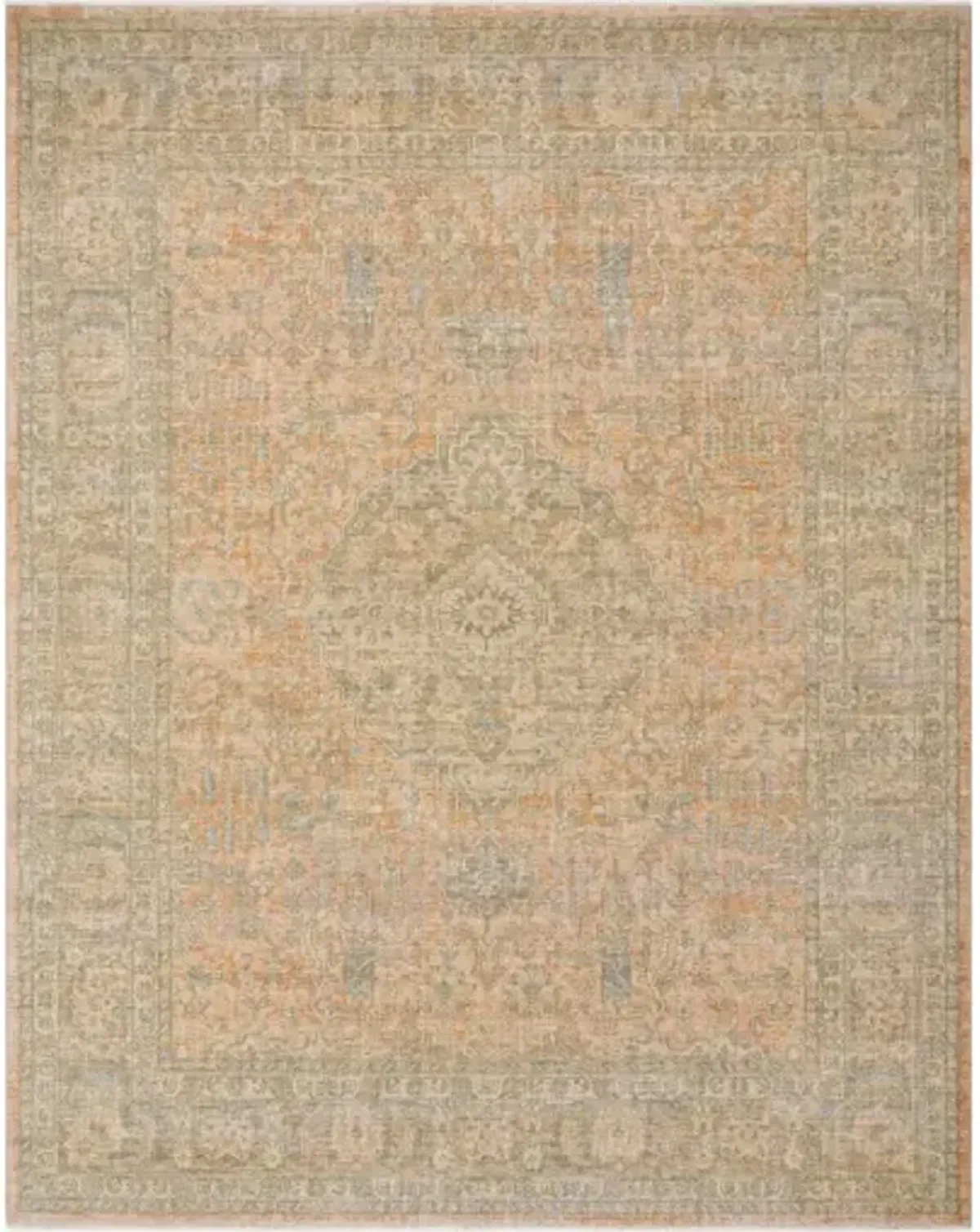 Renaissance BORI-2301 1'11" x 2'11" Machine Woven Rug