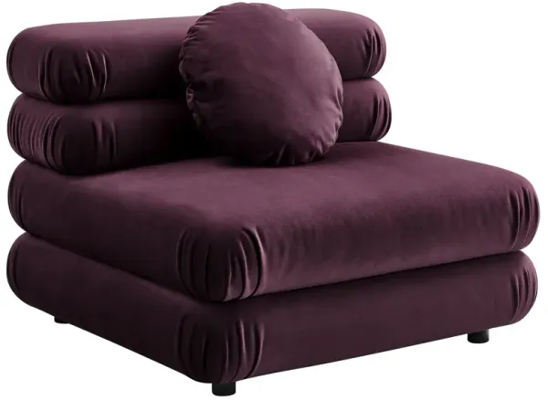 Jubilee Modular Performance Velvet Armless Chair by Modway