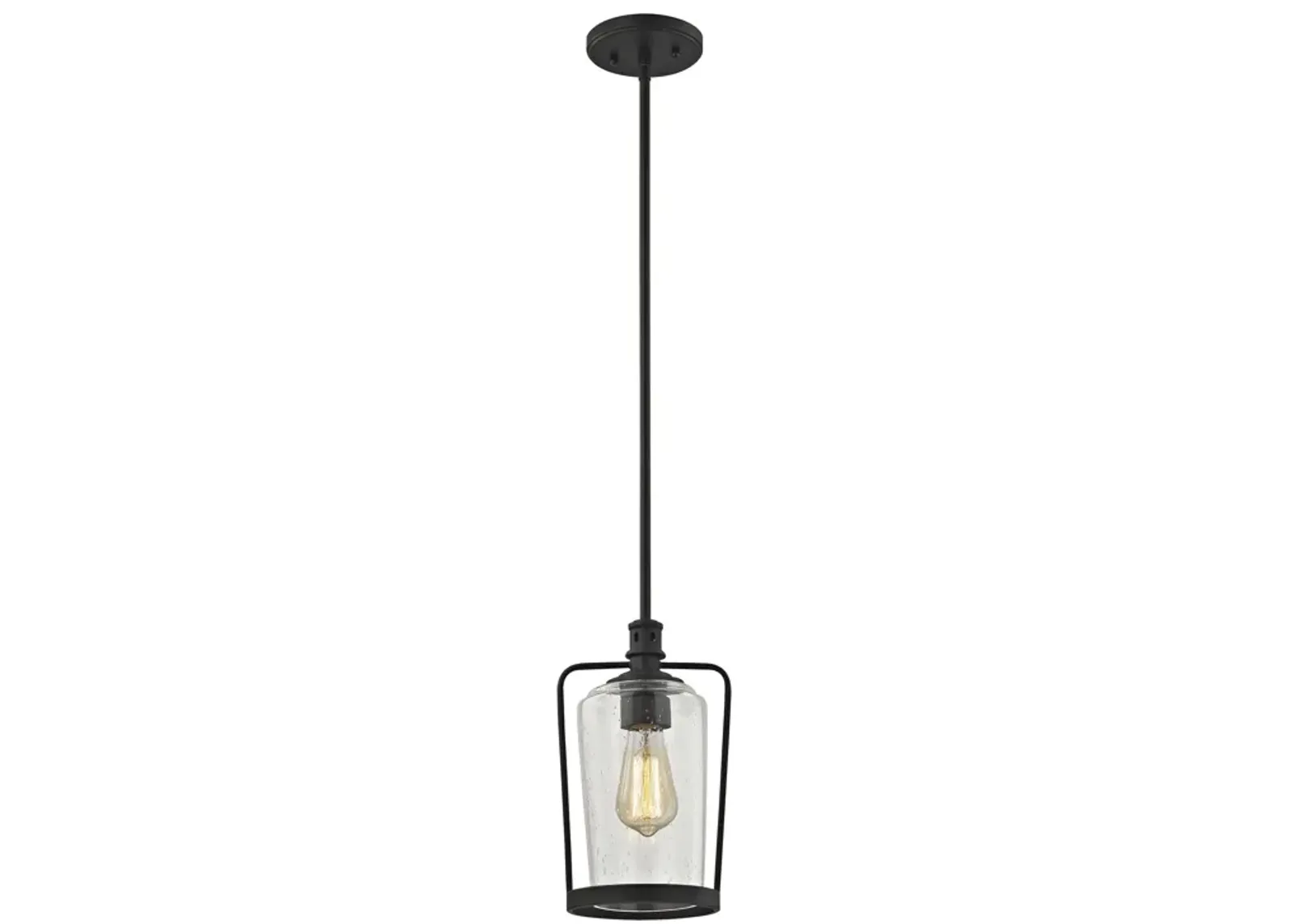 Hamel 7" Wide 1-Light Mini Pendant - Oil Rubbed Bronze