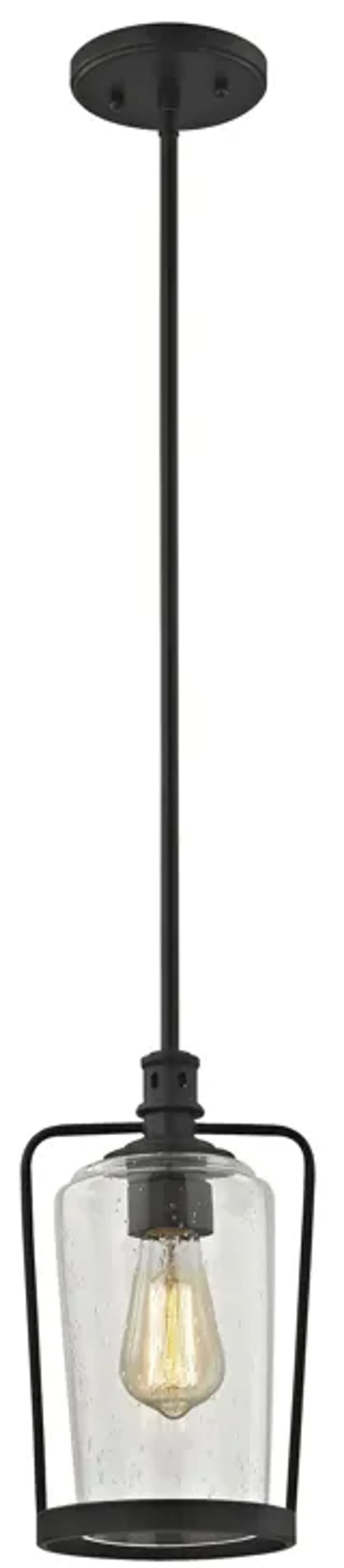 Hamel 7" Wide 1-Light Mini Pendant - Oil Rubbed Bronze