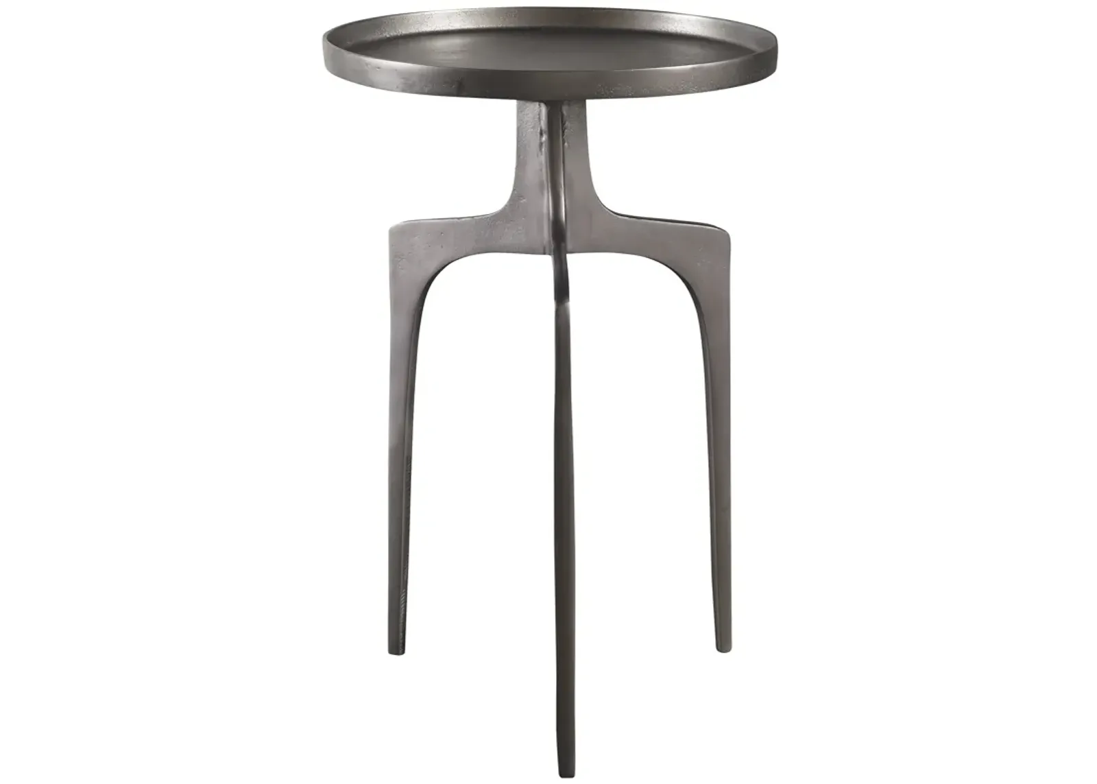 Kenna Nickel Accent Table