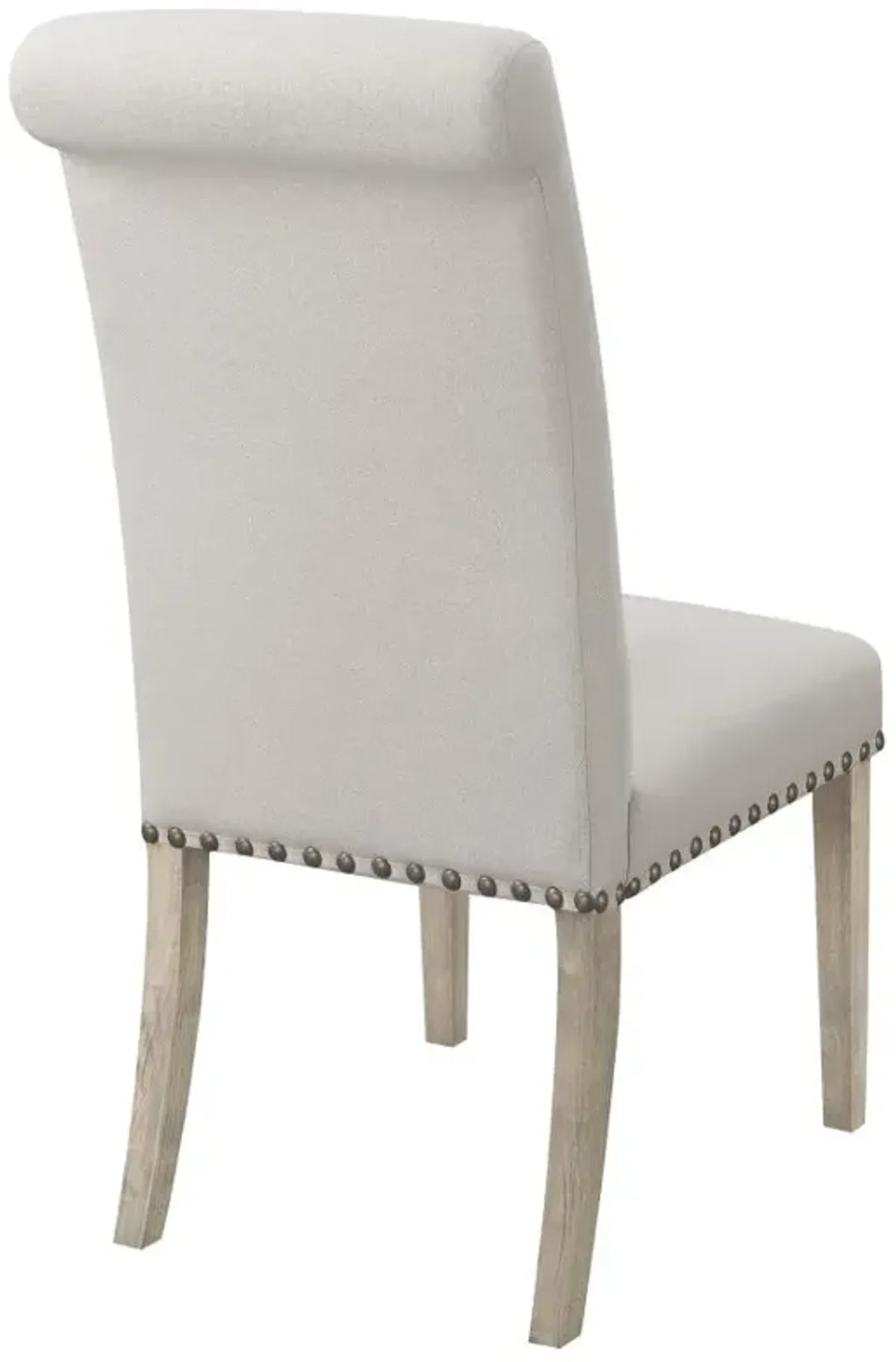 Aberdeen Upholstered Side Chairs Rustic Smoke And Grey (Set of 2)