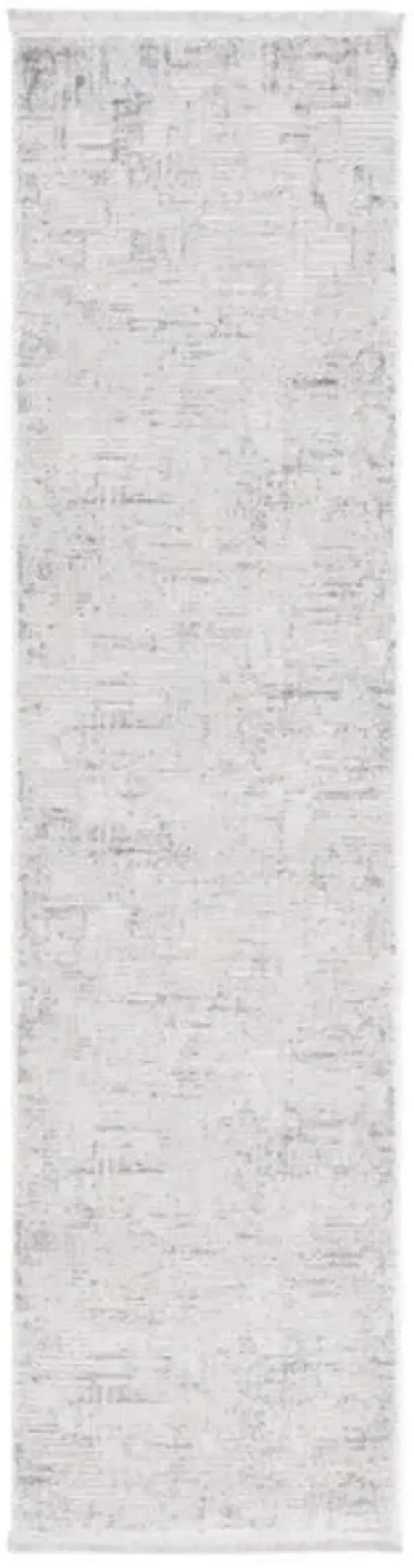 WHISPER 582 Grey  2'-2' X 8' Runner Rug