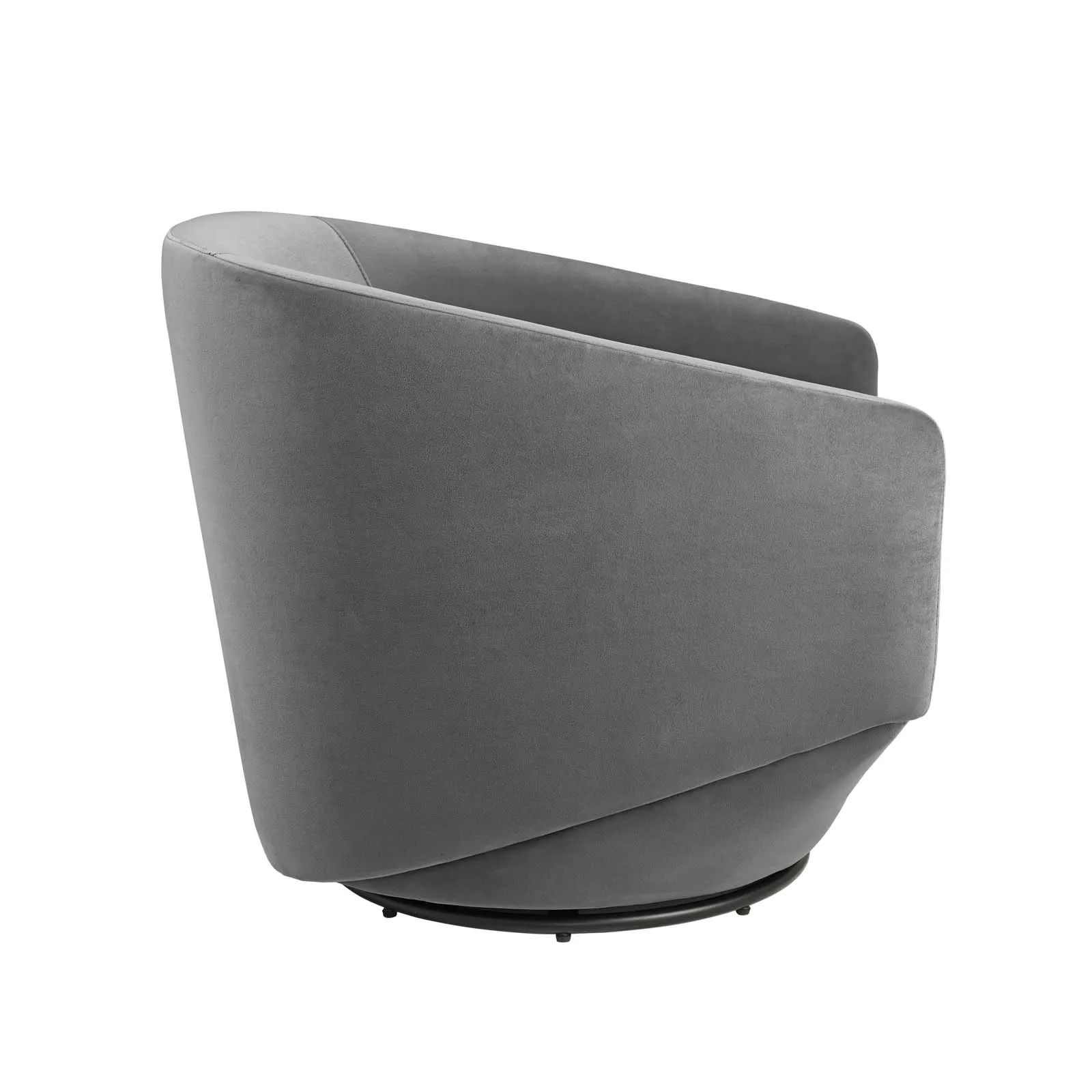 Series Performance Velvet Fabric Swivel Chair